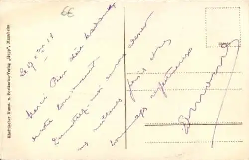 Ak Ludwigshafen am Rhein, Ludwigsstraße, Geschäfte, Reklame Bürgerbräu