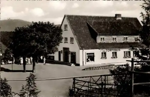 Ak Torfhaus Altenau Schulenberg Clausthal Zellerfeld im Oberharz, Das Torfhaus, Inh. Alfred Spengler