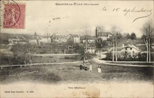 Ak Granges-la-Ville Haute Saône, Panorama