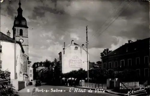 Ak Port-sur-Saône Haute Saône, Rathaus