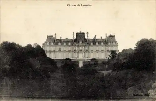 Ak Laversine Aisne, Chateau