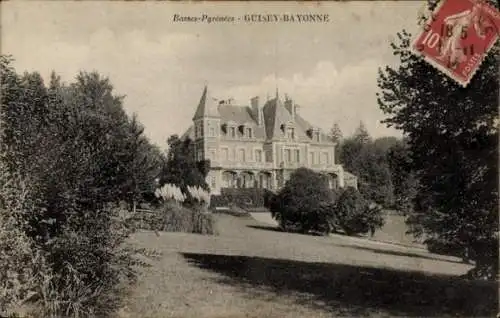 Ak Bayonne Pyrénées Atlantiques, Guisey, Basses-Pyrenees, Schloss