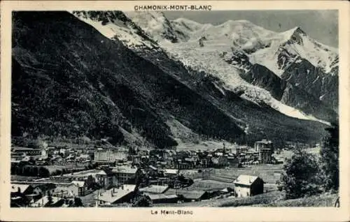 Ak Chamonix Mont Blanc Haute Savoie, Mont Blanc