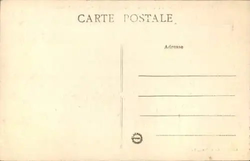 Ak Fontainebleau Seine et Marne, Gorges d'Apremont, Entree du Desert