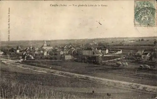 Ak Cunfin Aube, Panorama, cote de la Gare