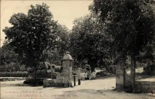 Ak Le Croisic Loire Atlantique, Entree du Bois