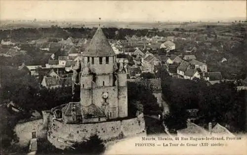 Ak Provins Seine et Marne, La Tour de Cesar, XII siecle