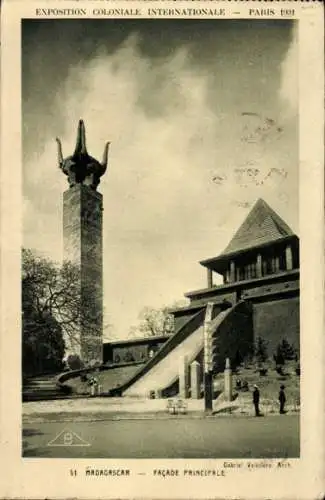 Ak Paris, Weltausstellung 1931, Madagaskar