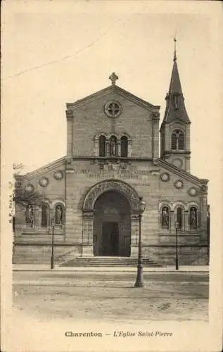 Ak Charenton le Pont Val de Marne, Kirche Saint Pierre