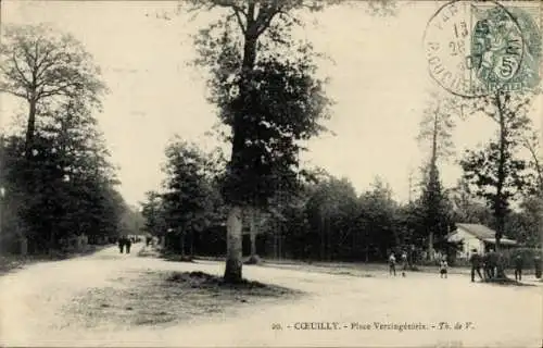 Ak Cœuilly Val de Marne, Place Vercingétorix