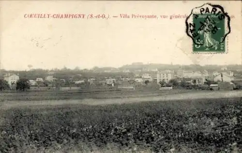 Ak Cœuilly Val de Marne, Villa Prévoyante, Gesamtansicht