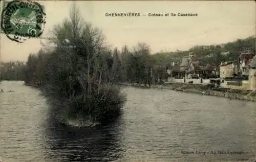 Ak Chennevières Val de Marne, Coteau und Ile Casenave