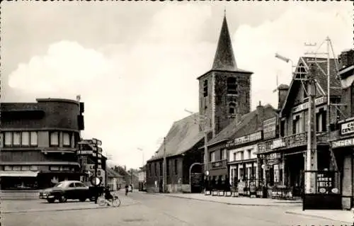 Ak Keerbergen Flämisch Brabant, Dorp Gmeenteplaats