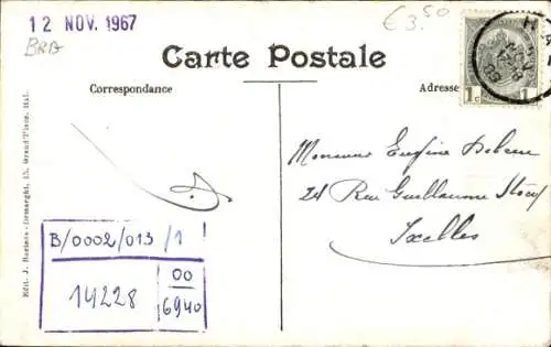 Ak Buysinghen Buizingen Flämisch Brabant, L'Ecluse, Schleuse