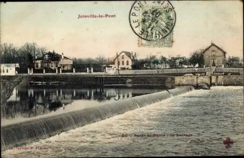 Ak Joinville le Pont Val de Marne, Wehr