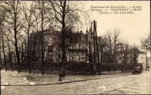 Ak Fontenay sous Bois Val de Marne, Pensionat