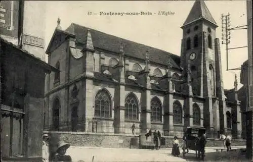 Ak Fontenay sous Bois Val de Marne, Kirche