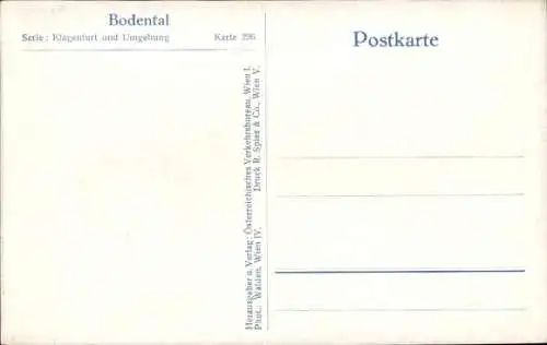 Ak Bodental in Kärnten, Dorfmotiv