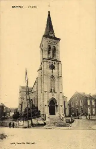 Ak Barvaux Wallonien Luxemburg, Kirche