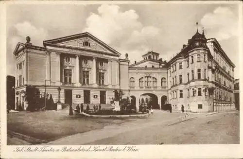 Ak Baden bei Wien in Niederösterreich, Theater, Batzen Häusl