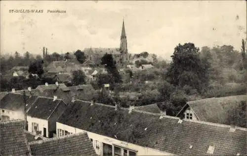 Ak Sint Gillis Waas Ostflandern, Panorama