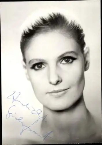 Ak Schauspielerin Gisela Grant, Portrait, Autogramm
