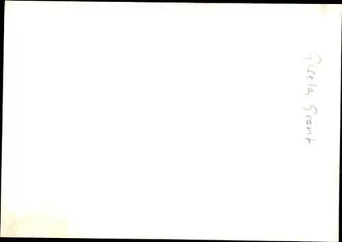 Ak Schauspielerin Gisela Grant, Portrait, Autogramm