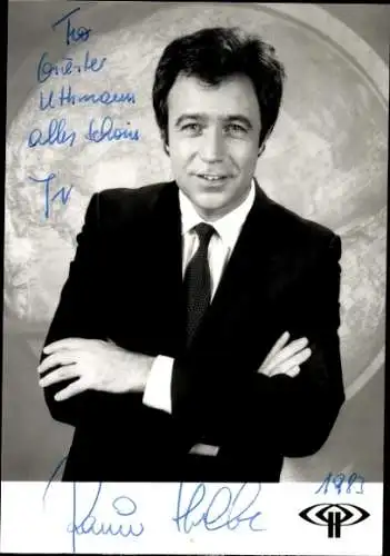 Ak Schauspieler Rainer Holbe, Portrait, Autogramm