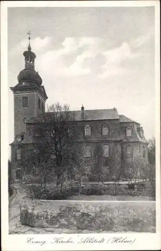 Ak Allstedt in Sachsen Anhalt, Evangelische Kirche