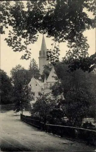 Ak Neuhausen im Erzgebirge, Schloss Purschenstein