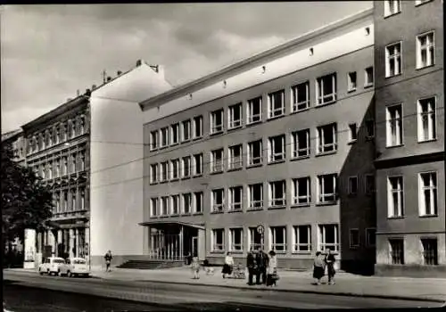 Ak Berlin Prenzlauer Berg, Oberschule in der Kastanienallee