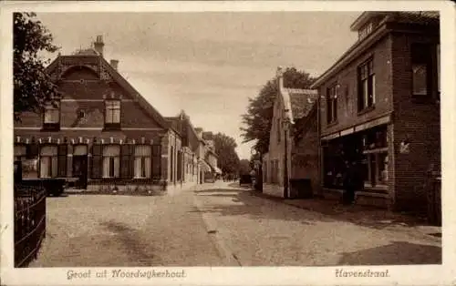 Ak Noordwijkerhout Noordwijk Südholland, Havenstraat