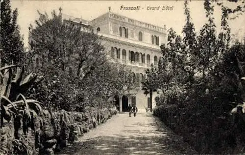 Ak Frascati Lazio, Grand Hotel