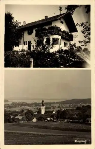 Ak Rimsting am Chiemsee, Gesamtansicht, Gasthof