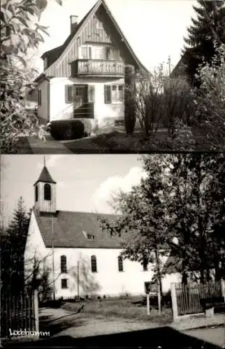 Ak Lochham Gräfelfing in Oberbayern, Wohnhaus, Kirche