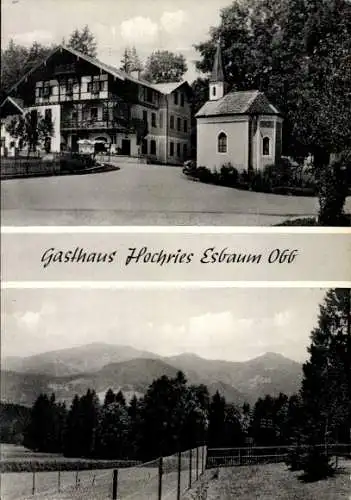 Ak Essbaum Eßbaum Törwang Samerberg in Oberbayern, Gasthaus Hochries