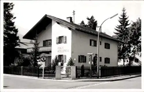 Ak Garmisch Partenkirchen in Oberbayern, Haus Höllental