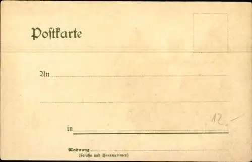 Litho Schulterklappe, Fahnen