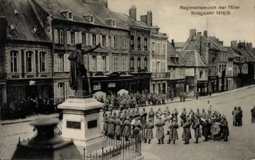 Ak Hessen, Regimentmusik der 115er, Leibgarde Infanterie-Rgt. 115 Hessen