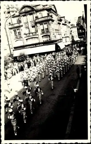 Foto Frankreich, Fest, Festzug, Militärorchester