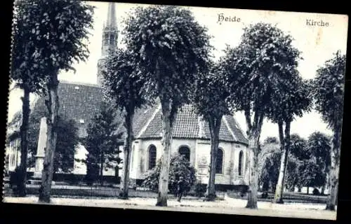 Ak Heide in Holstein, Kirche