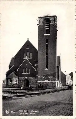 Ak Ninove Ostflandern, Sankt Theresien Kirche