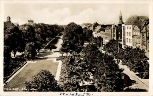 Ak Düsseldorf am Rhein, Königsallee