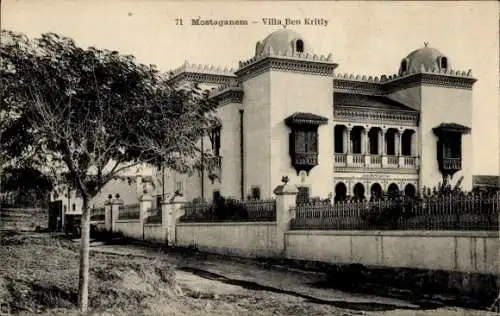 Ak Mostaganem, Villa Ben Kritly