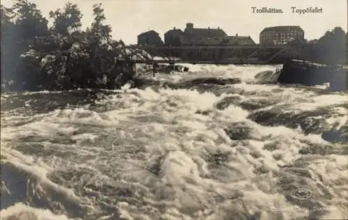 Ak Trollhättan Schweden, Toppöfallet