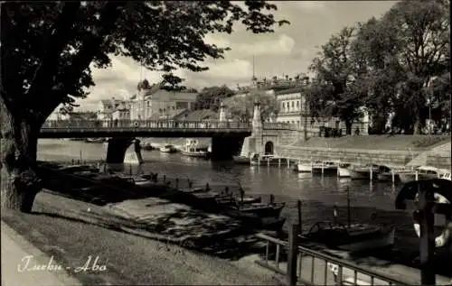 Ak Turku Åbo Finnland, Brücke