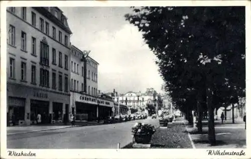 Ak Wiesbaden in Hessen, Wilhelmstraße