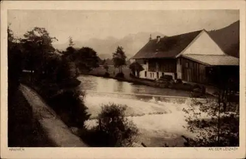 Ak Bayrischzell im Mangfallgebirge Oberbayern, an der Letzach