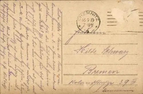 Ak Chemnitz in Sachsen, Krematorium