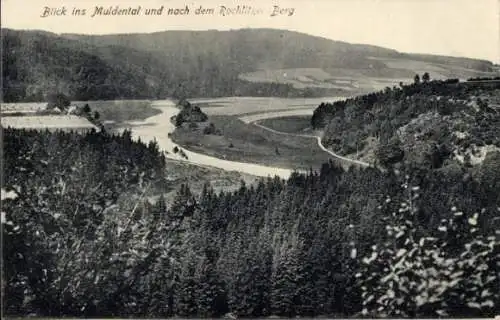 Ak Rochlitz an der Mulde, Rochlitzer Berg, Muldental